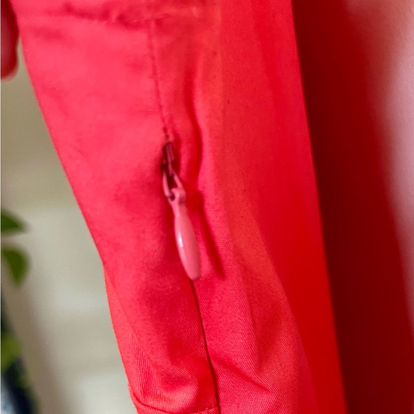 Sail to Sable Women’s Tunic Shift Dress Sz M Salmon Navy Color-block Preppy - Picture 4 of 8